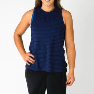 Kiava Clothing Muscle Tank Top Navy Size S